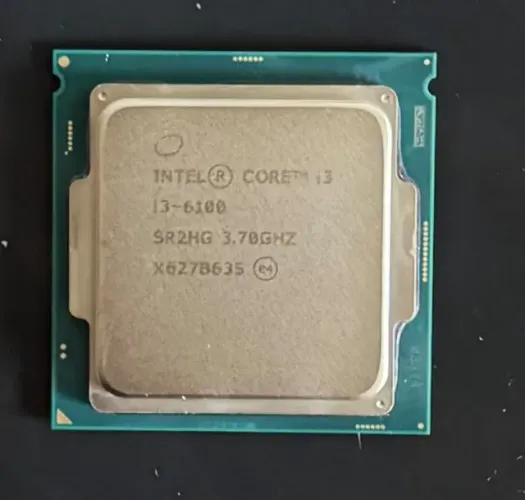 Processador Intel usado Core I3-6100 i3 6100 3,7 GHz 2 núcleos 4 threads 51W processador C