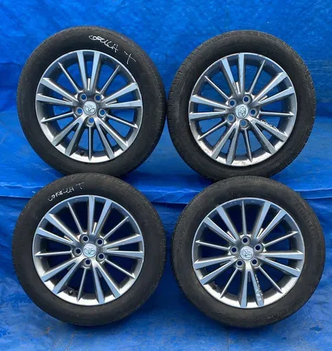Jogo De Rodas Corolla 2015 2016 2017 2018 Aro 16 Preto