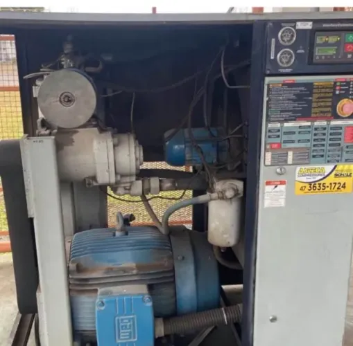 Compressor de Parafuso SRP - 50 hp ar direto com secador integrado