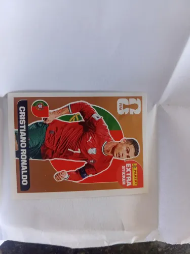 Figurinha bronze crisitiano ronaldo
