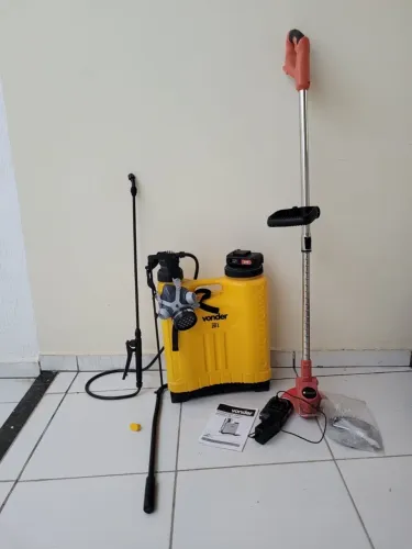 Vende-se roçadeira elétrica Nakasaki e Pulverizador Vonder