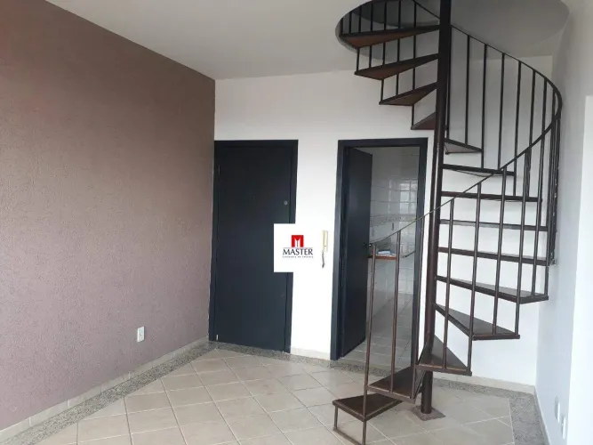 Aluguel cobertura de 02 quartos, Caiçara