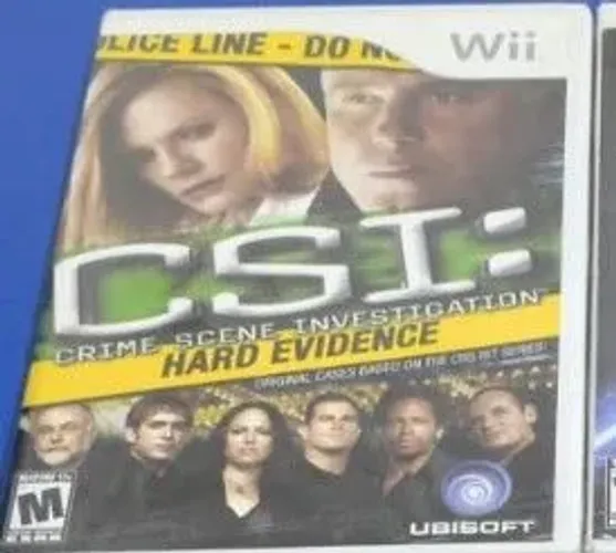 Jogo csi Nintendo wii