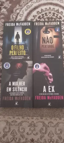 Quatro livros de freida mcfadden 