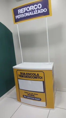 Stand portátil para eventos, degustação expôr produtos 