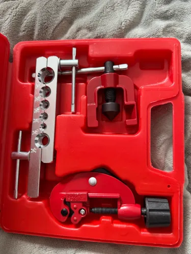 Kit Flangeador e cortador de tubos manual NOVO