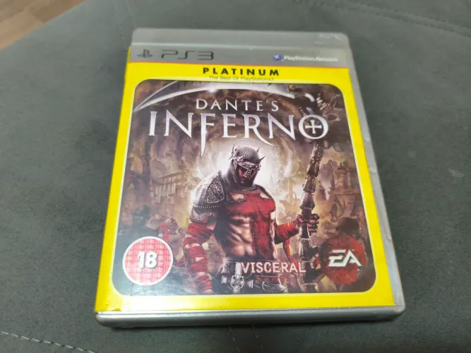 Jogo Dante's Inferno PS3 Mídia Física - Edição Platinum Original