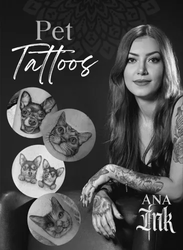 Pet tattoos - Tatuagens delicadas em Sorocaba