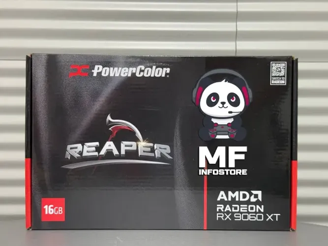 Placa de Vídeo RX 9060 XT 16GB PowerColor Dual Fan - NOVA