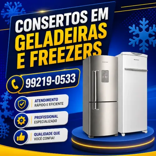 Consertos em Geladeiras e Freezers
