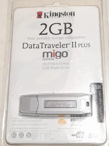 Pen drive kingston 2gb MIGO edition lacrado
