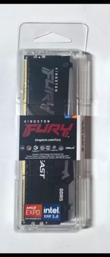 Memória RAM Kingston Fury Beast, 16GB 6000MT/s DDR5 CL36 (1unidade)