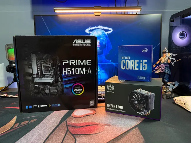 Kit i5-10400 + ASUS Prime H510M-A + Cooler Master Hyper T20
