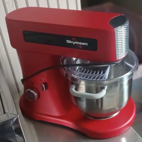 Batedeira Planetária Profissional Skymsen BPS5 PRO Vermelha 5L 220V - com Nota Fiscal