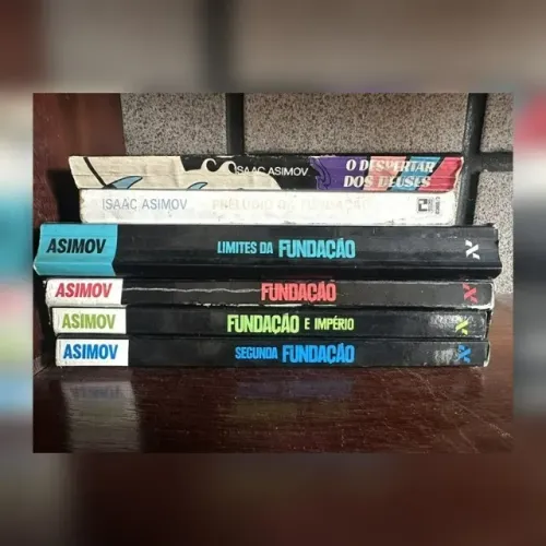 Isaac Asimov Fundação + Clássicos - Lote 6 Livros