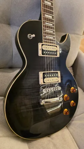 Guitarra Cort CR250 + Malagoli Slash Custom II-S + Tarraxas c/ Travas Gotoh