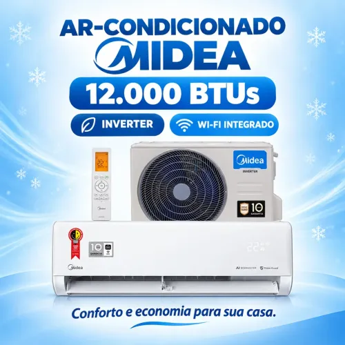 Ar condicionado Midea 12000 btus inverter