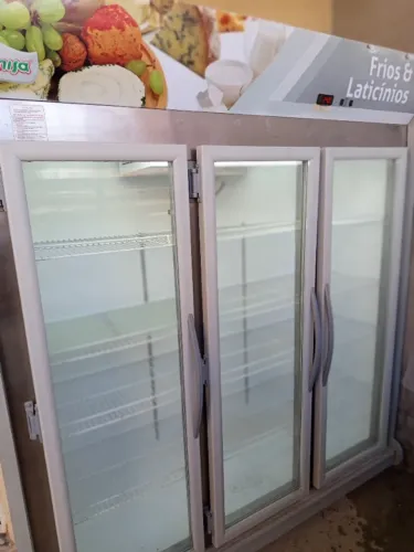  freezer Auto-Serviço 3 portas Termisa 