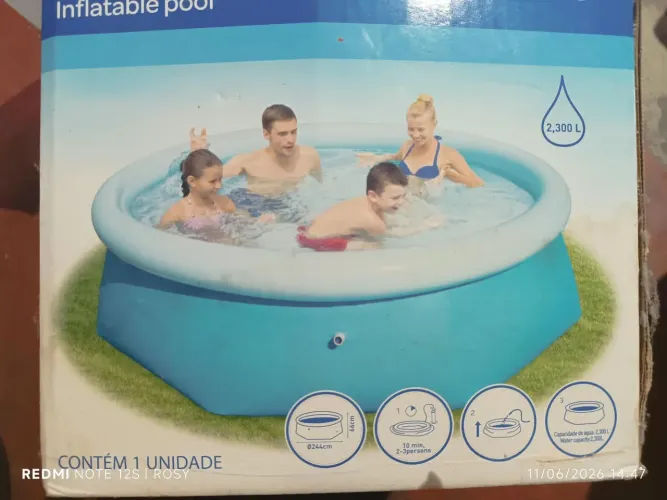 Piscina 2400 litros 