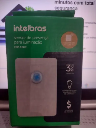 Sensor de presença para iluminaç?o Intelbras