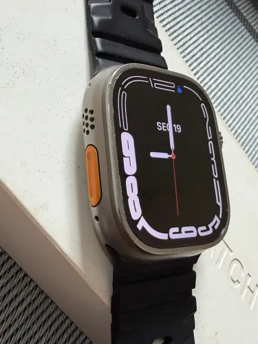 Apple Watch Ultra 1 49mm Titanium e Cerâmica casa