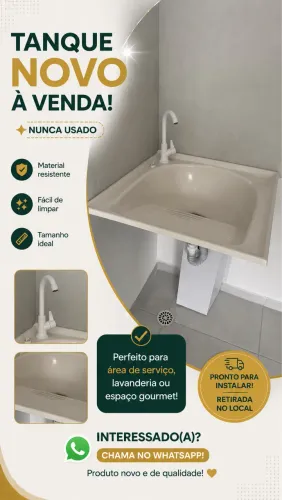 Tanque Novo a venda