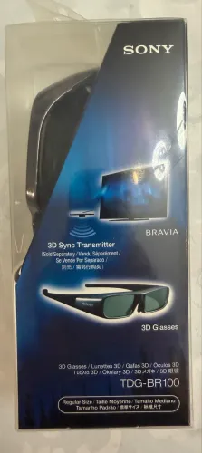4 Oculos 3D Sony TDG-BR100 Lacrados
