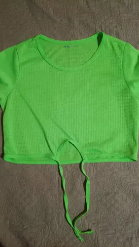Blusa academia neon