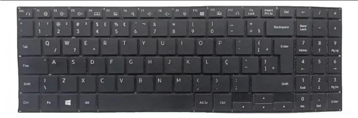 Teclado Para Samsung Book Np550xda (Usado)