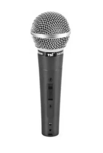 Microfone SM58 da TSi Novo sem uso na caixa Profissional Pix ou Cartão