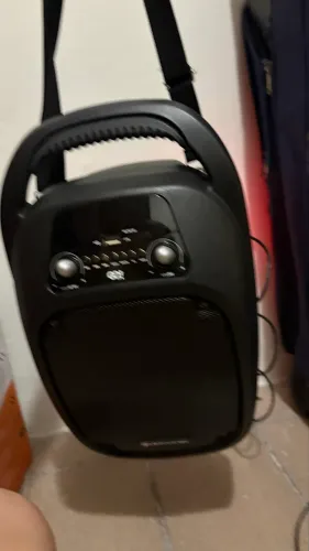 Caixa de som portátil Hayonik Go!100 microfone e Bluetooth 