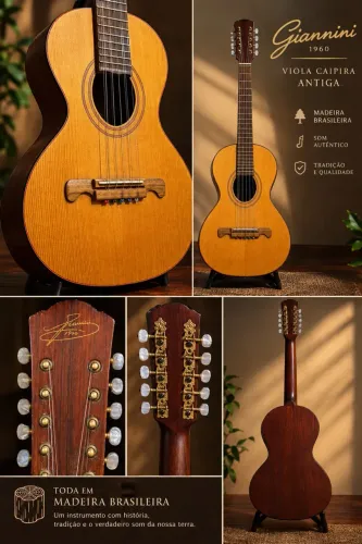 Viola Caipira Giannini GVSE4 EL