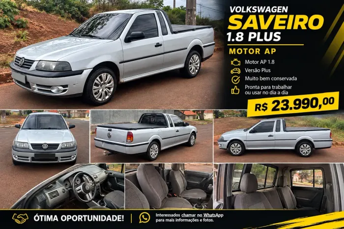 Volkswagen Saveiro 1.8 MI 2002