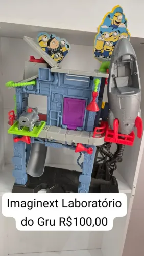 Imaginext Laboratório do Gru minions