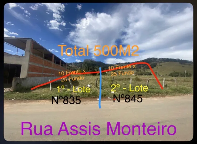 Vende-se terreno 600m2 Itapeva minas Gerias