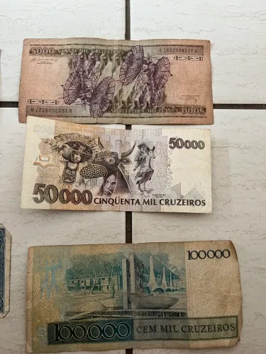Notas Antigas (Cruzados e Cruzeiros)