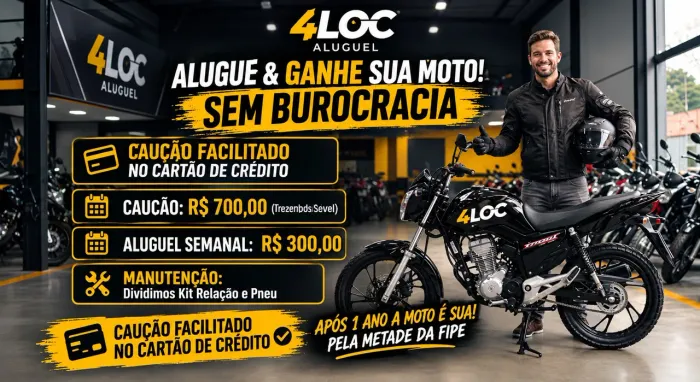 ALUGUEL DE MOTOS