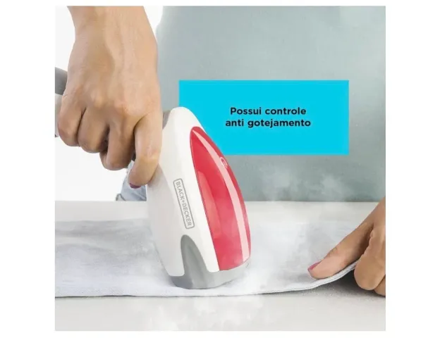 Ferro a vapor black Decker