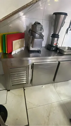 Freezer Bancada inox