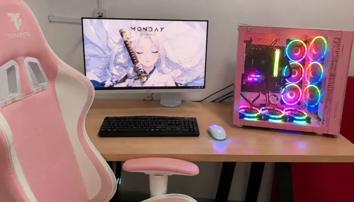 PC Gamer Completo Ryzen 7 + Monitor Samsung 144Hz + Cadeira + Mesa | R$ 3.500