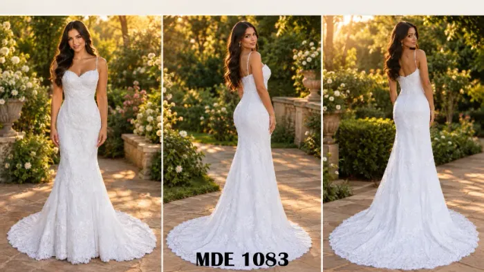 Vestido De Noiva Alta Costura Cristais E Cauda Catedral Tam 46 e 50 Novo