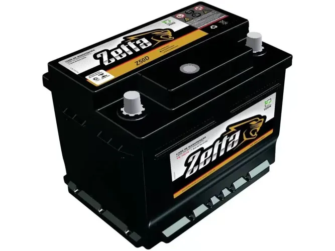 Bateria zetta 60 amperes 
