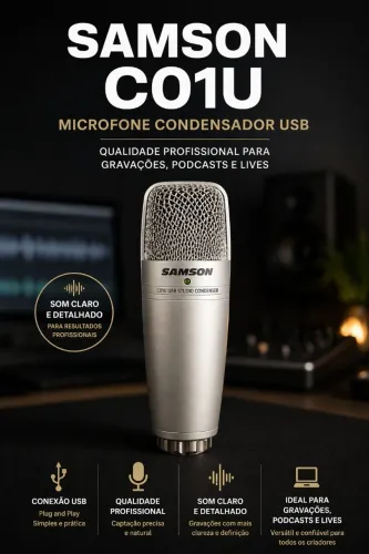 Microfone Samson C01U