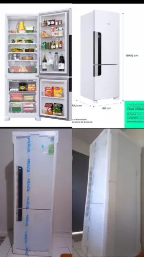 Geladeira Frost Free Duplex 399 Litros Consul com Freezer Embaixo - CRE45MB