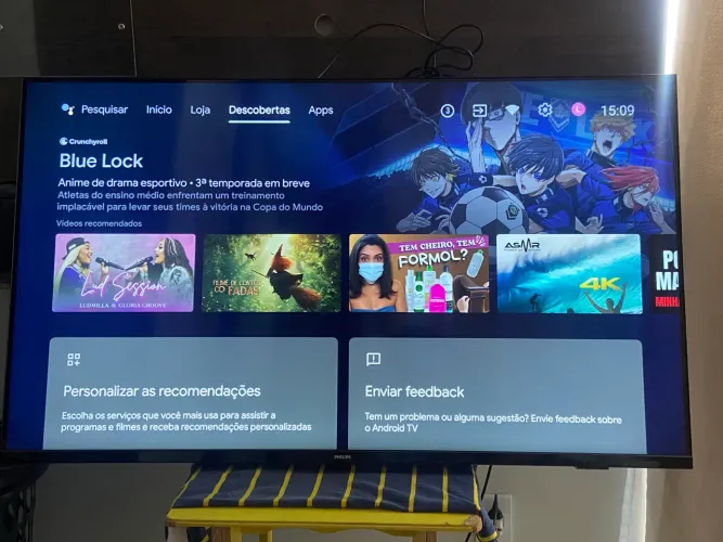 Tv smart Philips 50 polegadas (leia)