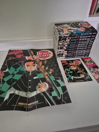 Coleção Mangás Demon Slayer - Vol.1 ao Vol.11