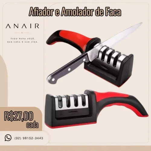 Afiador e Amolador de Faca