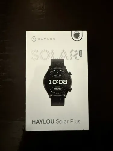 Relogio Inteligente Haylou Solar Plus Preto