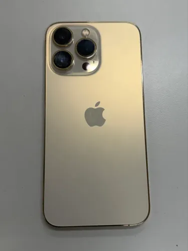 iPhone 13 Pro Dourado - Com caixa - (Tela quebrada)