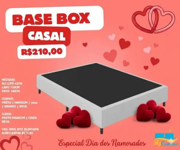 Base de cama casal